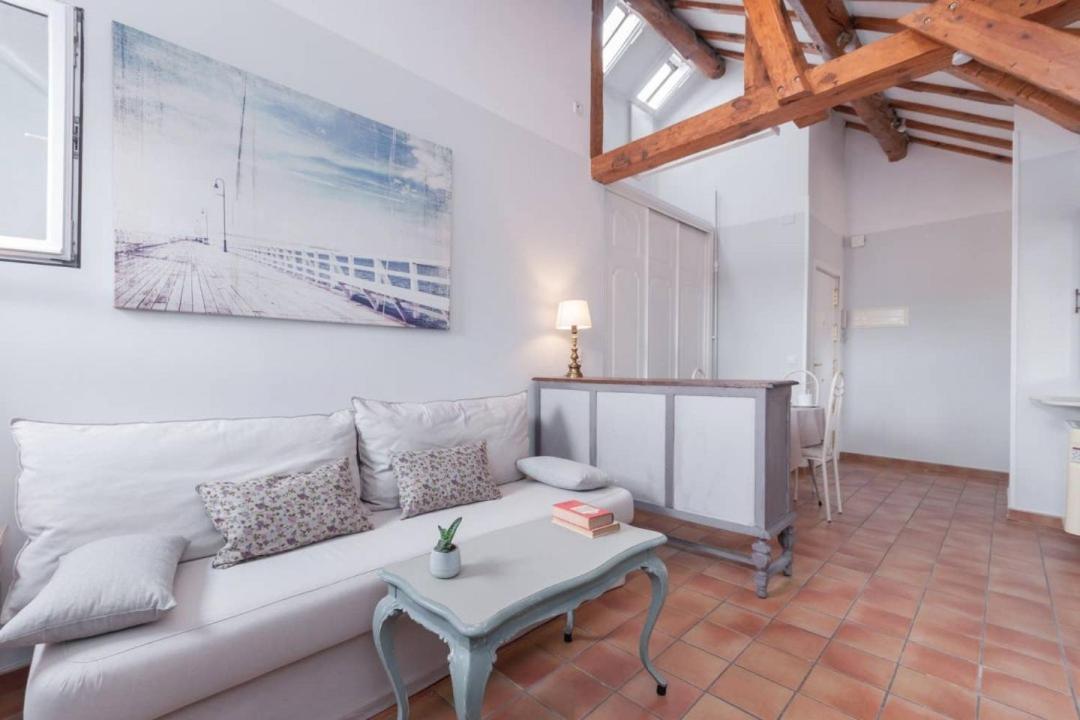 Cozy One-Bedroom Penthhouse La Latina Madrid Kültér fotó
